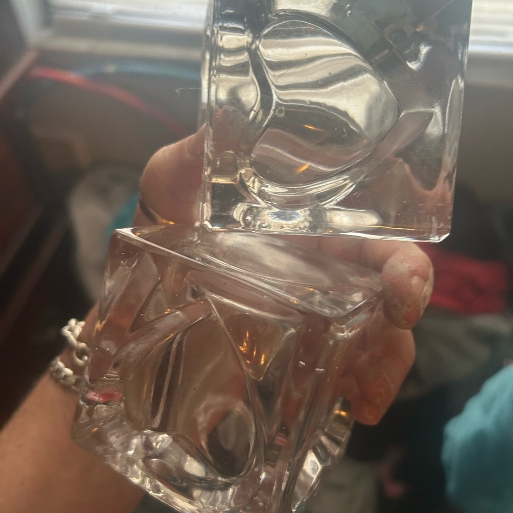 Clear Glass Candle Holders